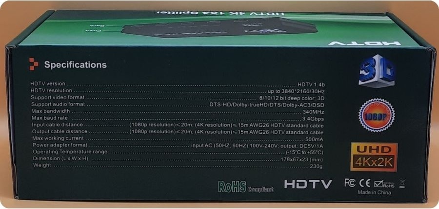 Specifications view thumbnail