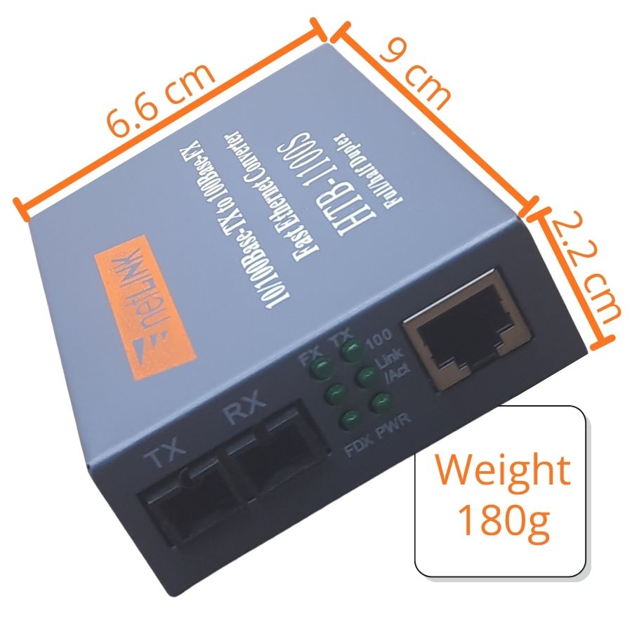 Fast Media Converter (HTB-1100S-25KM, netLINK)