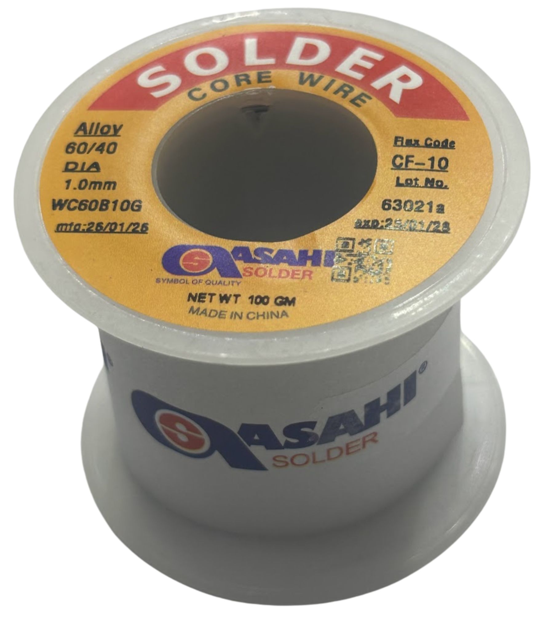 Asahi Solder Wire 1.0mm 100g (Made in China)