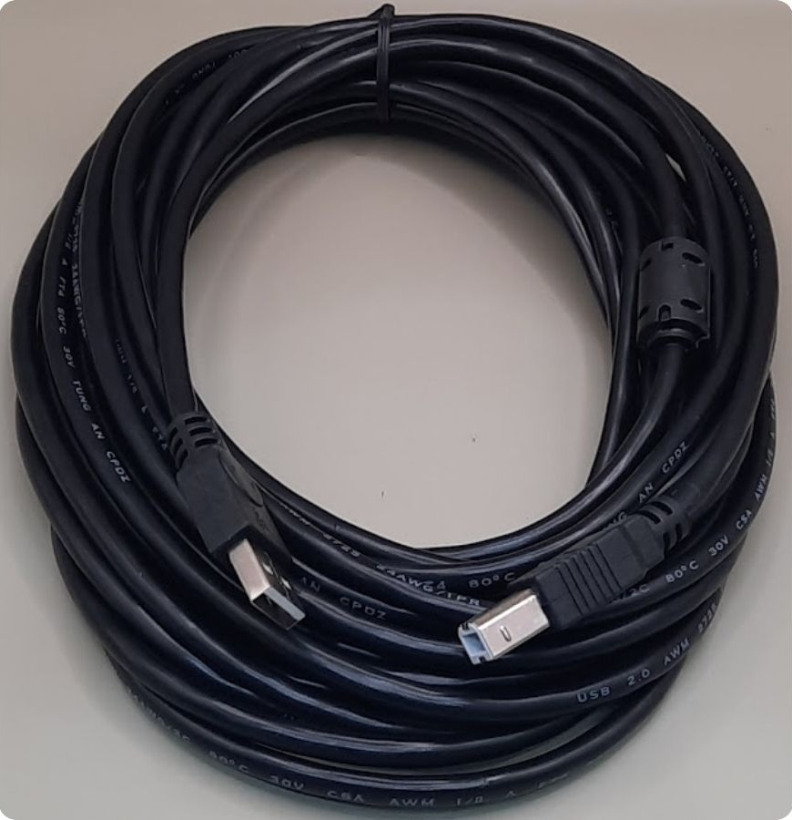 USB 2.0 to Printer Cable M/M (10m)