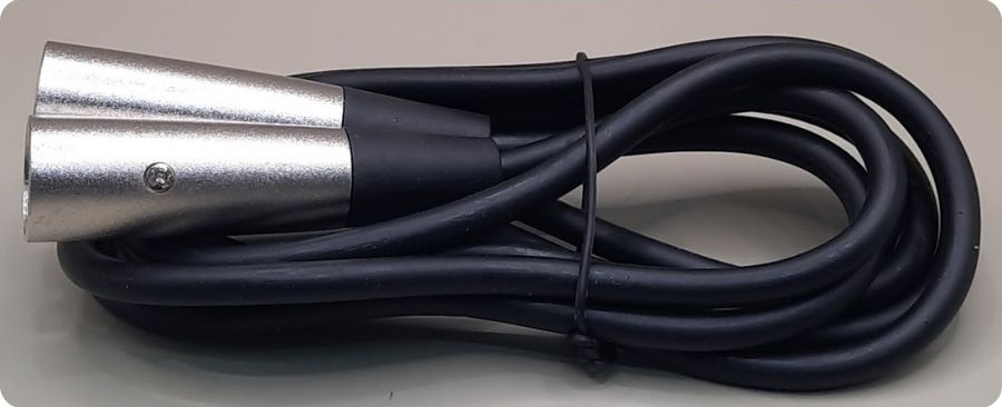 XLR Cable M/M (3-Pin, 1.8m, SAAT Digital)