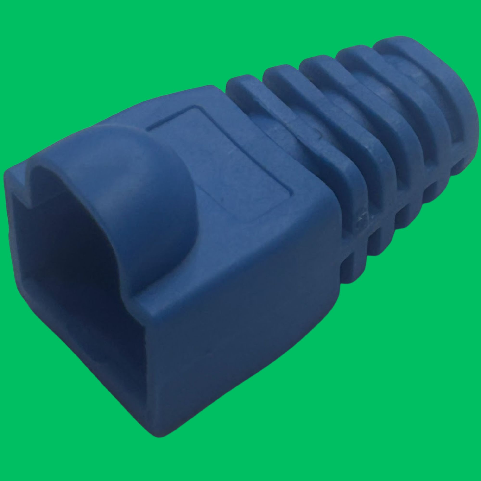 Cat6 RJ45 Strain Relief Boot (Blue)