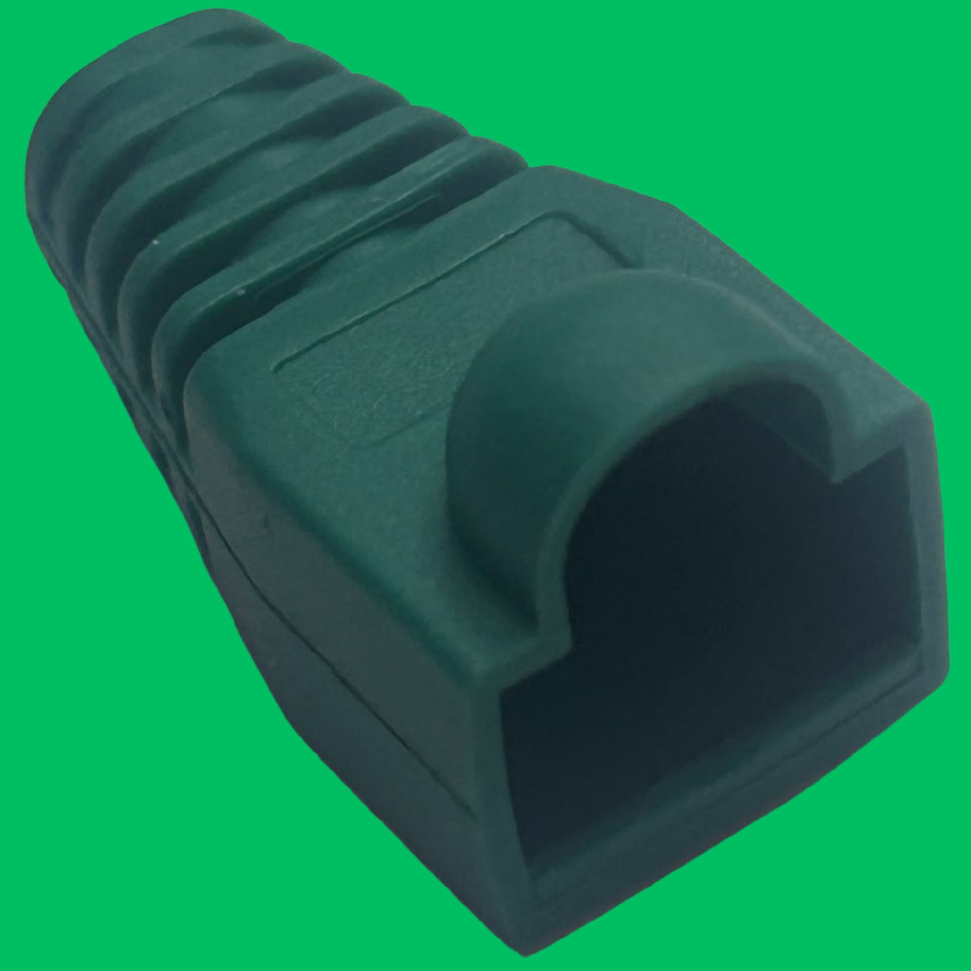 Cat6 RJ45 Strain Relief Boot (Green)