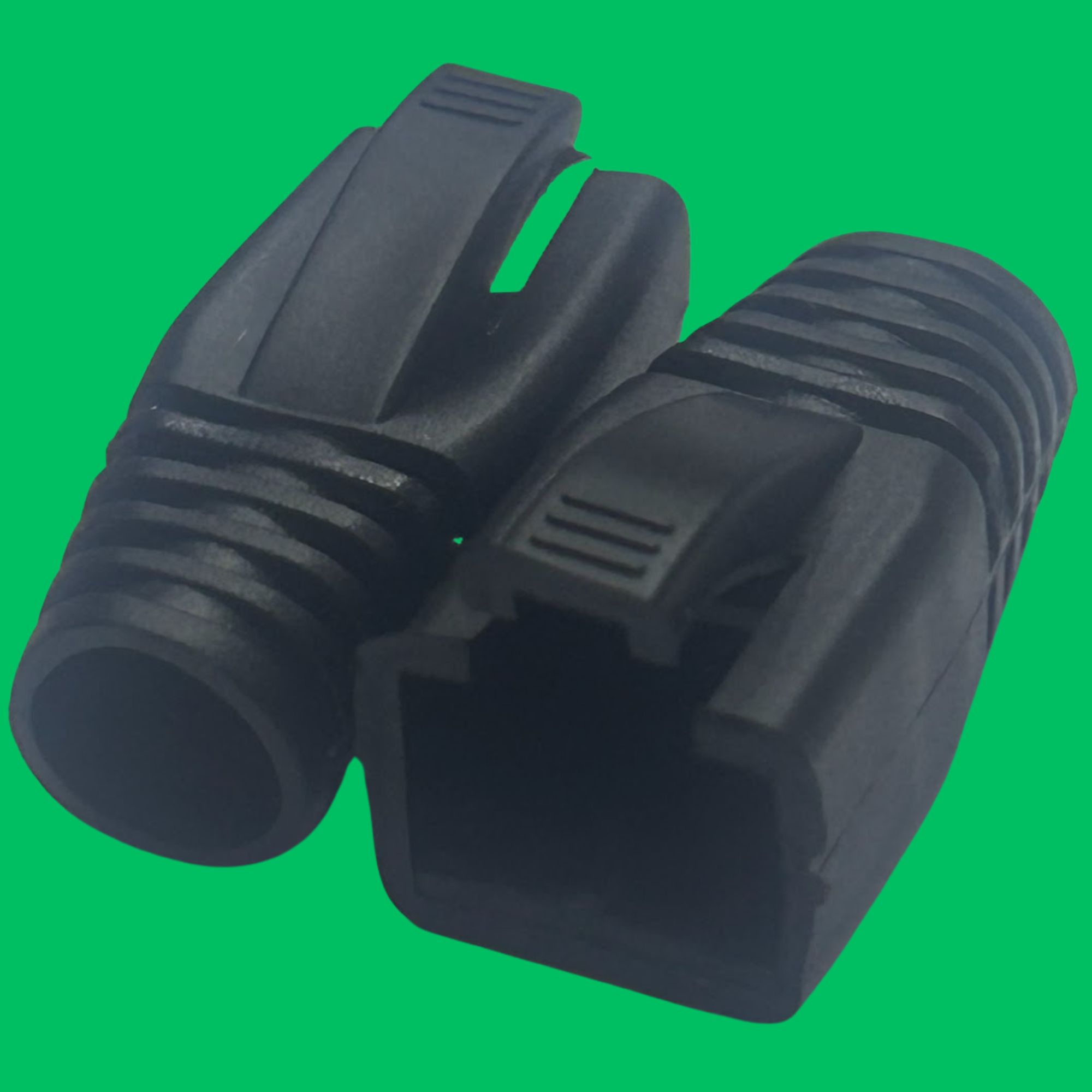 Cat7 RJ45 Strain Relief Boot (Black)