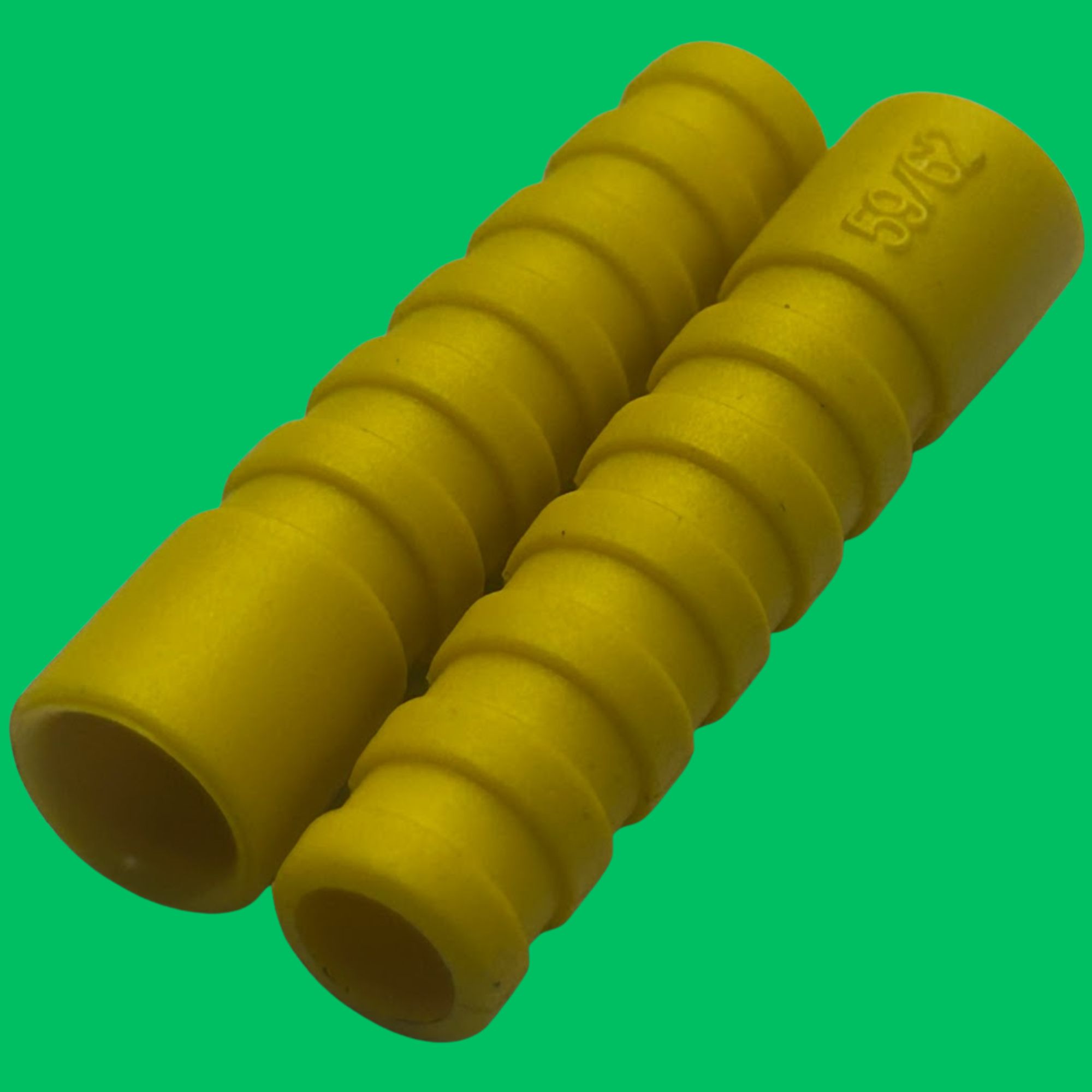 RG59 Coaxial Strain Relief Boot (Yellow)