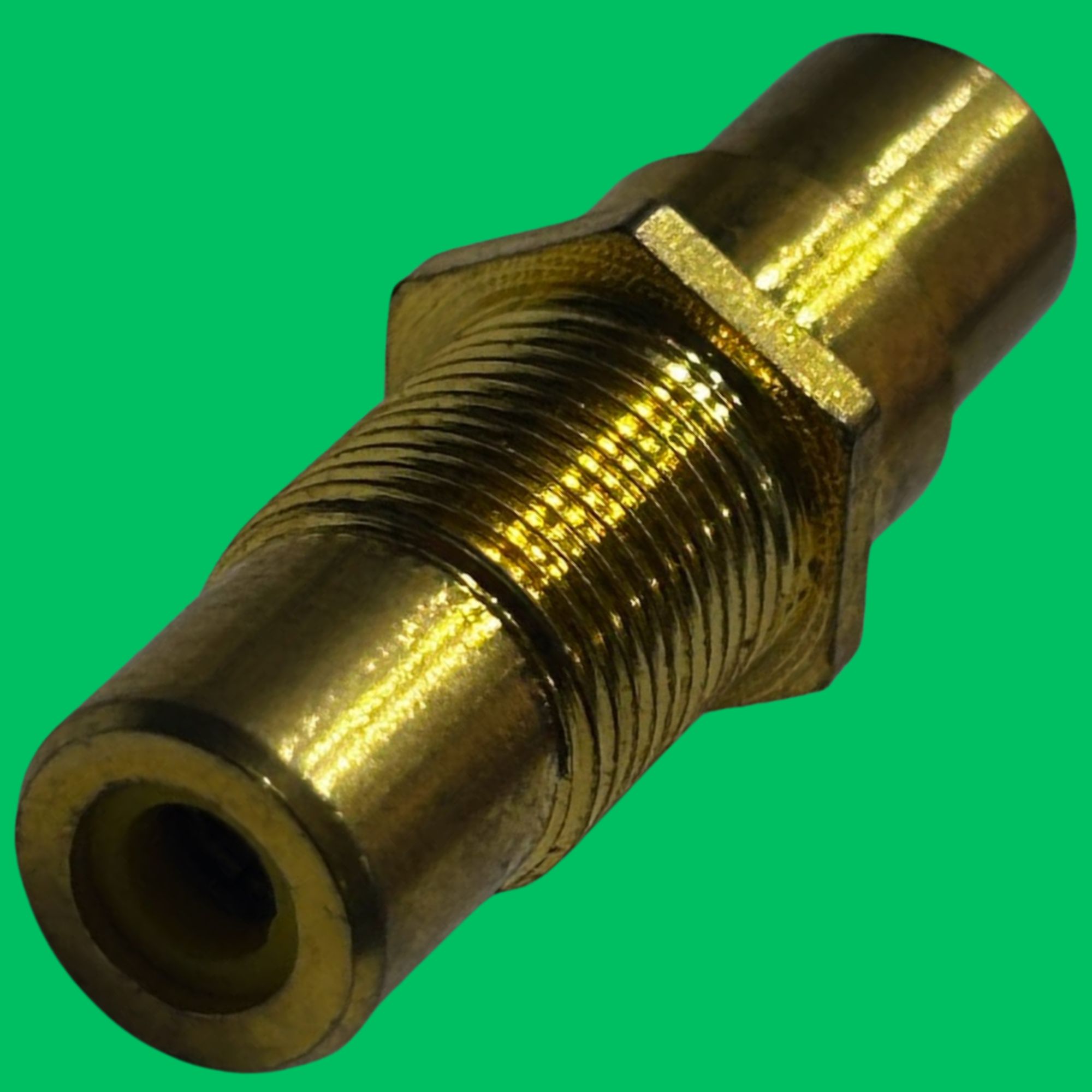 RCA Female Panel Screw Coupler (Gold-Yellow)