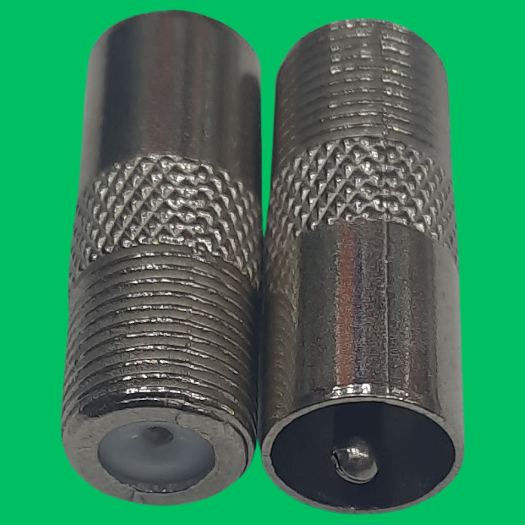 RF Male to F Female Adapter (Silver)