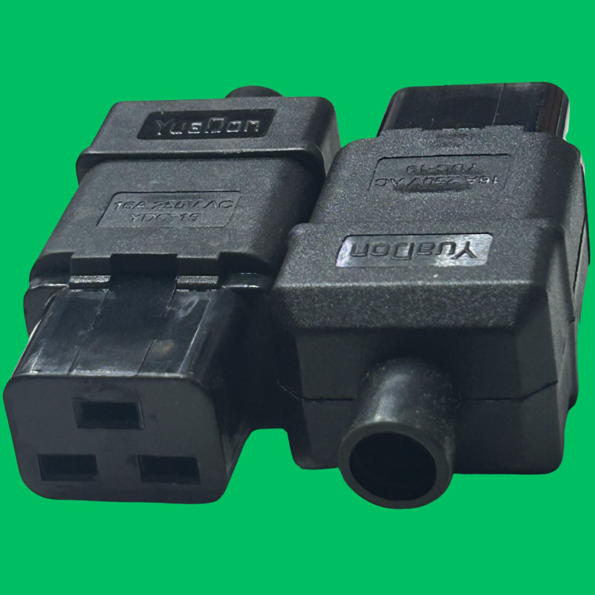 16A C19 (UPS) Power Socket (Black)