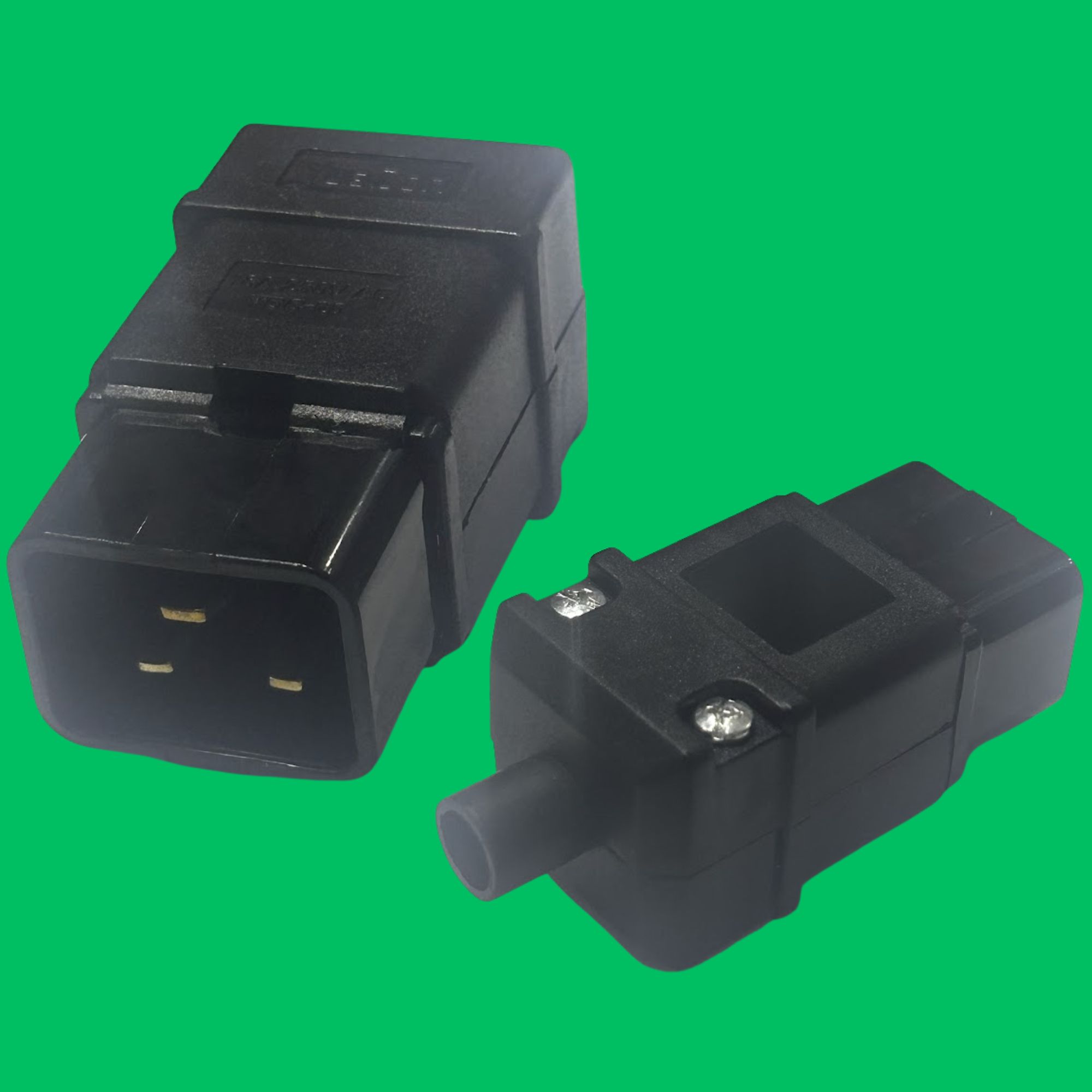 16A C20 (UPS) Power Plug (Black)