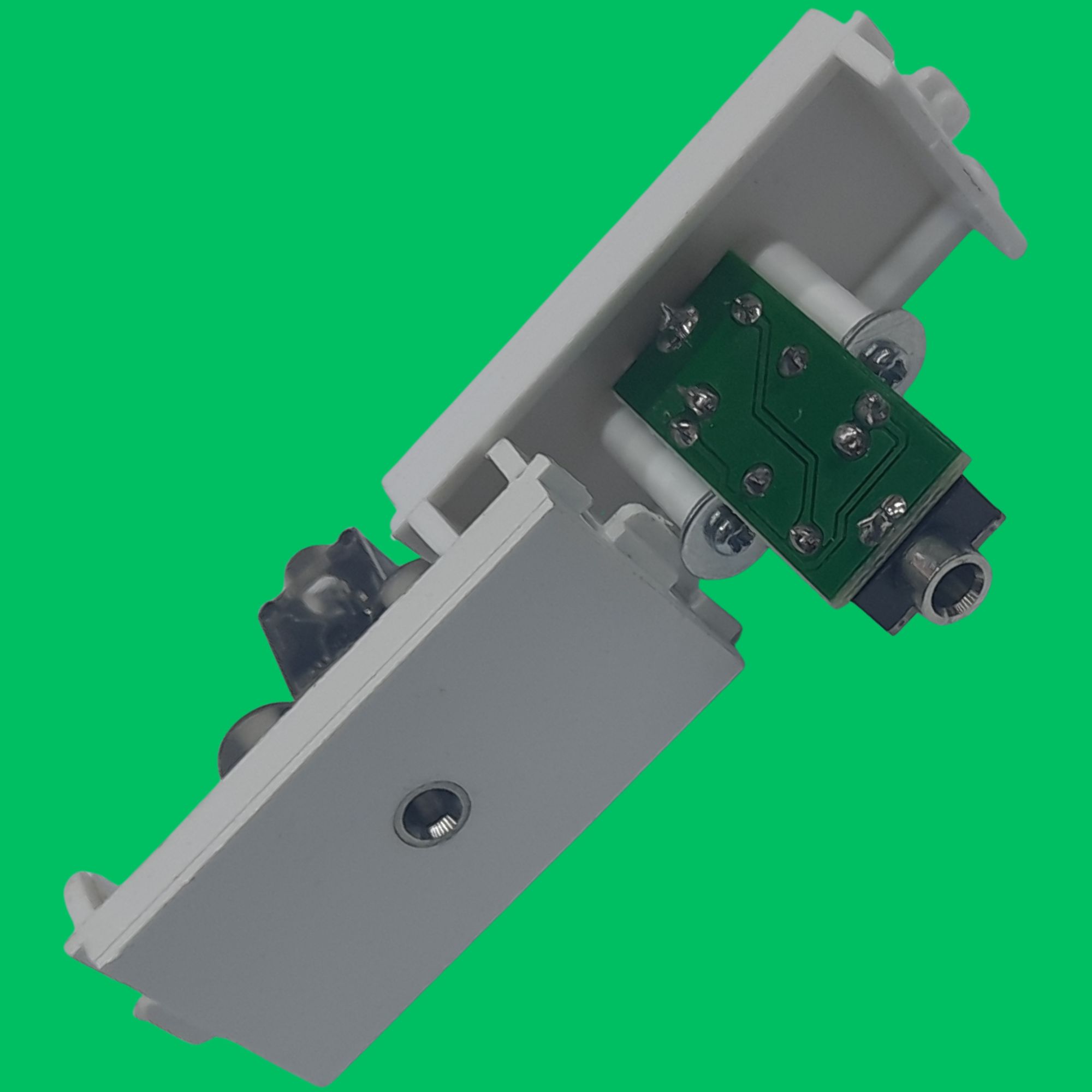 Stereo 3.5mm Female Coupler Module (White)