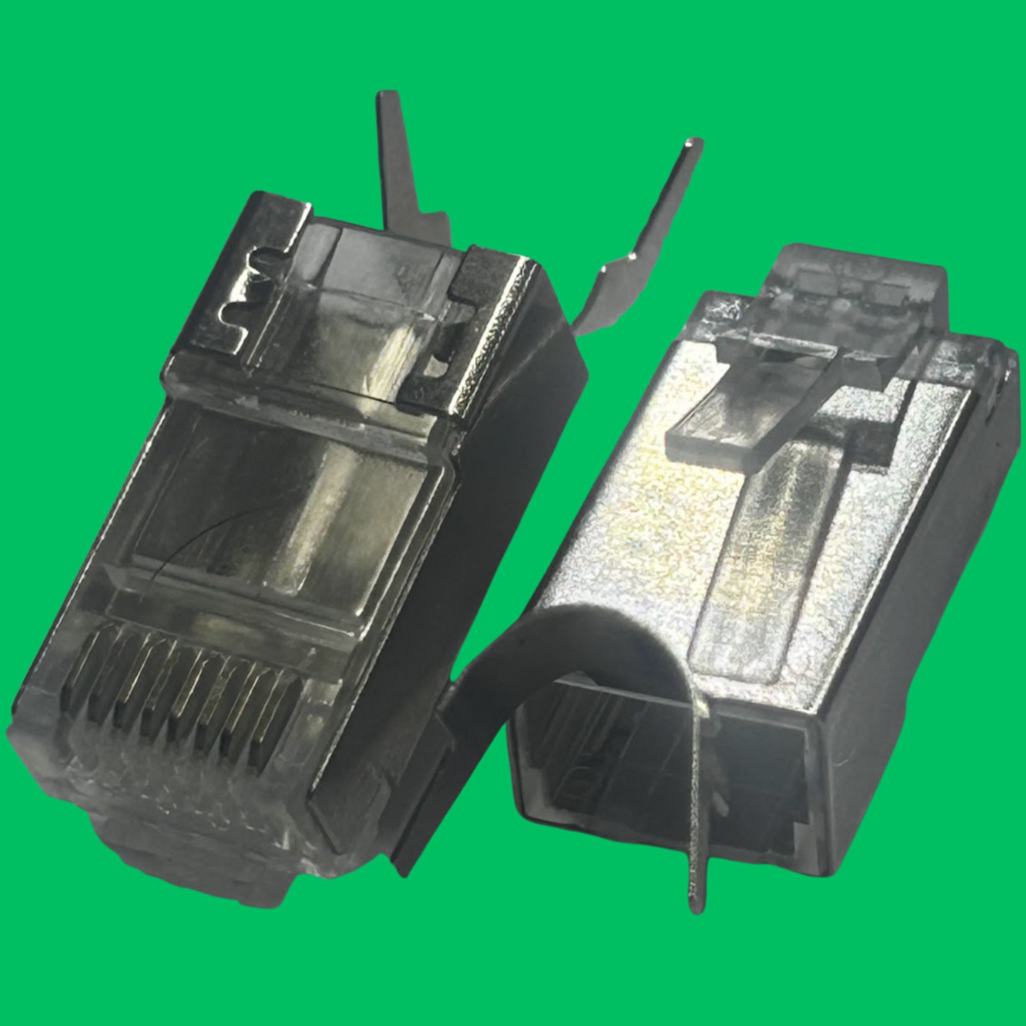 Cat6a/Cat7 RJ45 STP Crimp Plug (Metal)