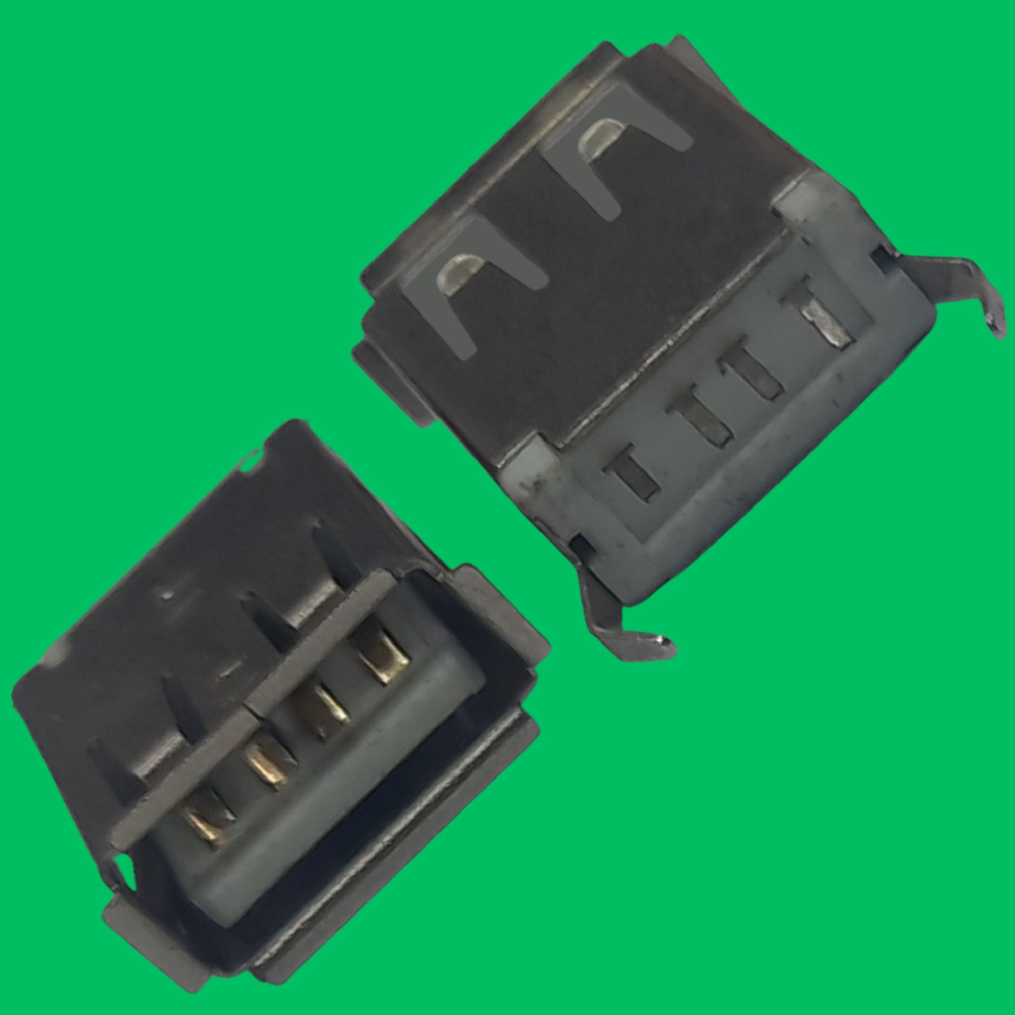 USB Type-A Female PCB Jack (Metal)