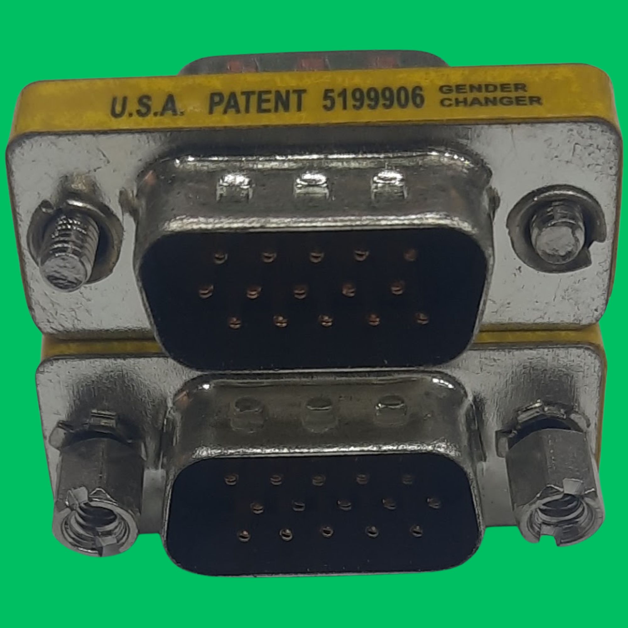 VGA Male-Male Adapter (Silver)
