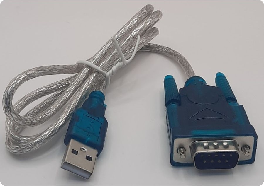 USB 2.0 to RS-232 Converter Blue (Cable)